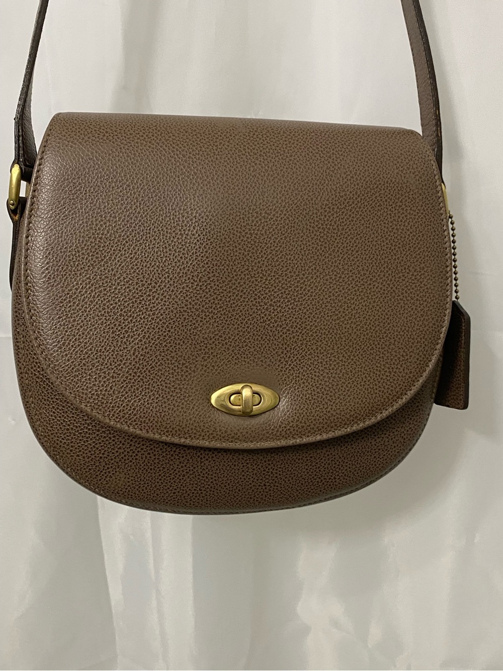 Authentic Vintage Coach Madison Carlyle Style #4401,Made in Italy Caviar Leather